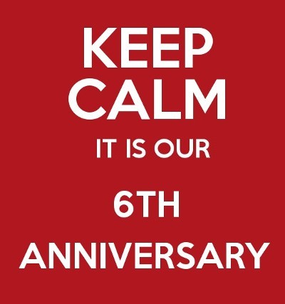 Our 6th anniversary!
