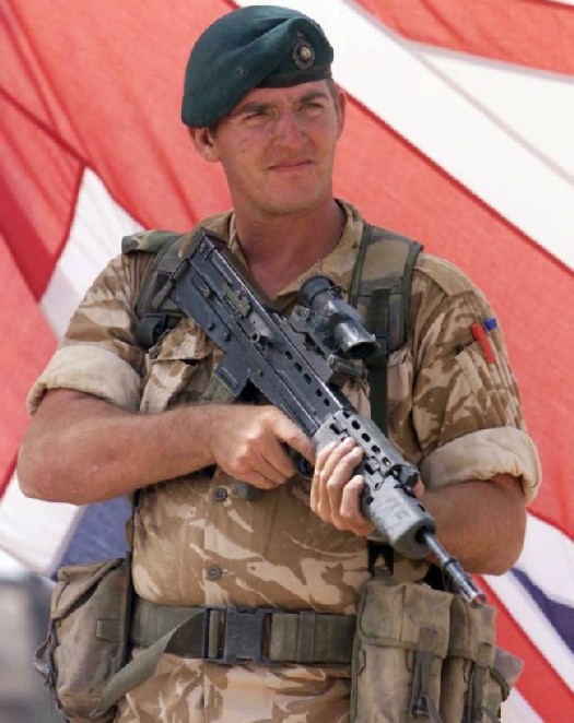 Royal Marine Sergeant Alexander Blackman