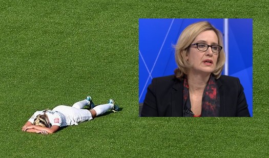 Yet another own goal! – This time from the foot of Amber Rudd!