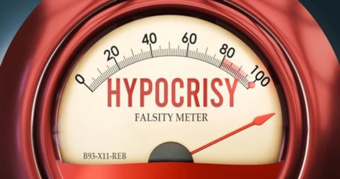 DO as we say! NOT do as we do!